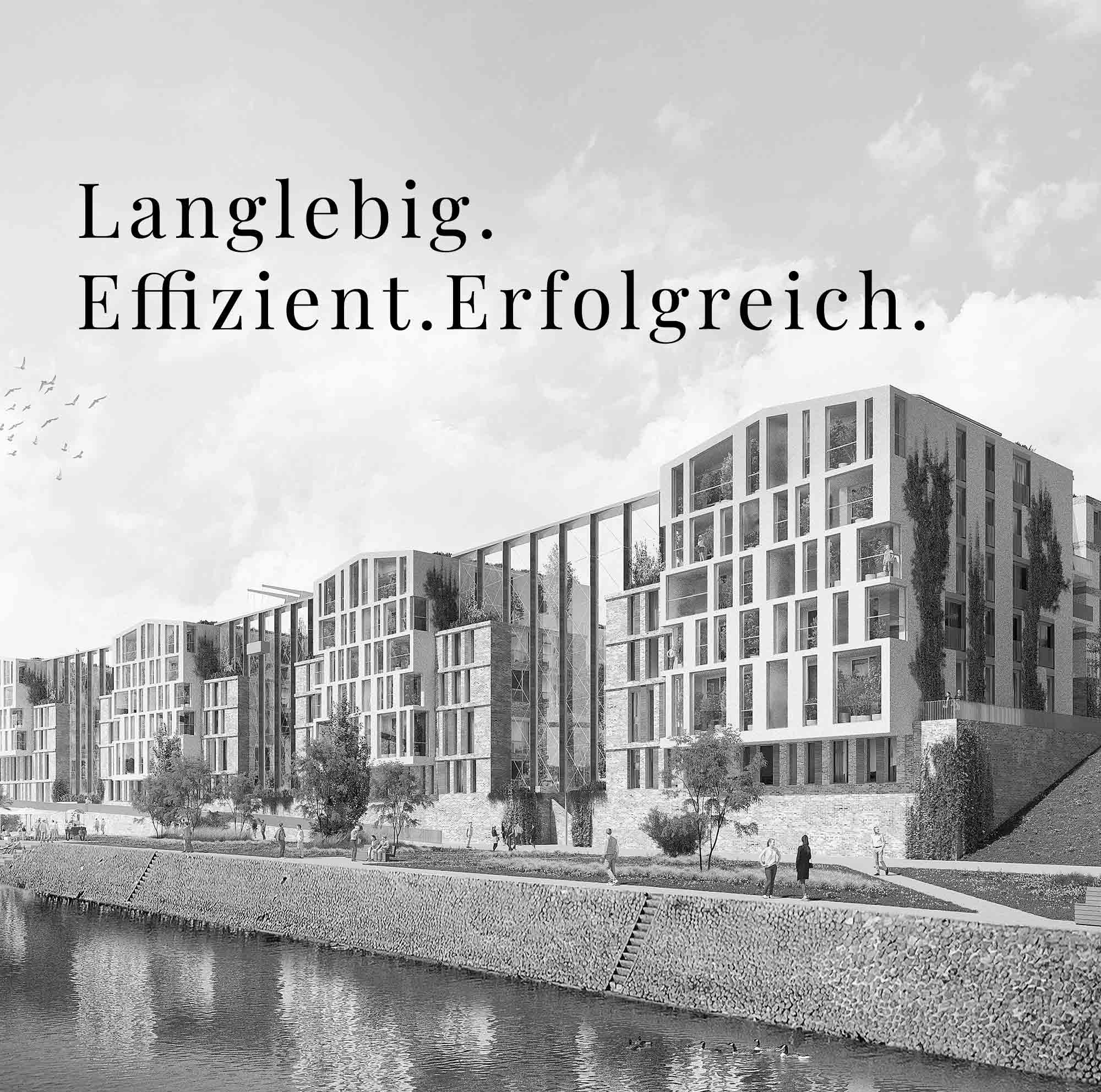 Langlebig, effizient, erfolgreich - Slogan der DZ Gruppe